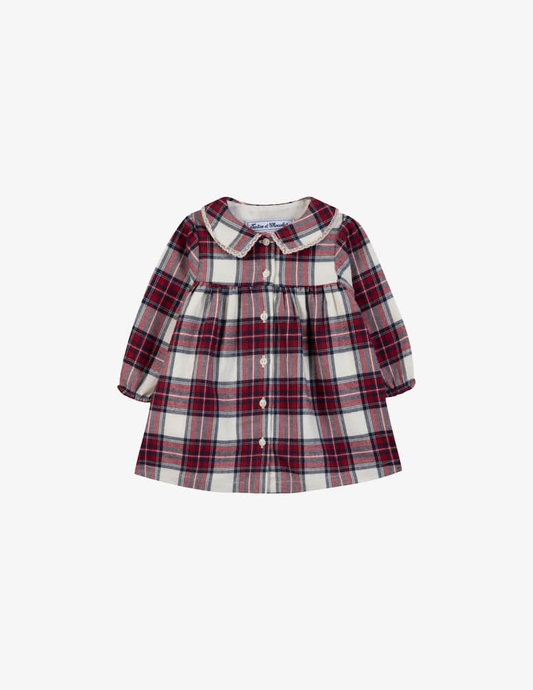 rinascente Tartine et chocolat Plaid dress
