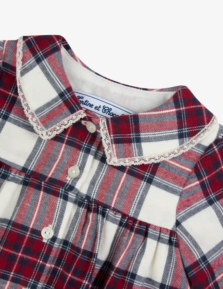 rinascente Tartine et chocolat Plaid dress