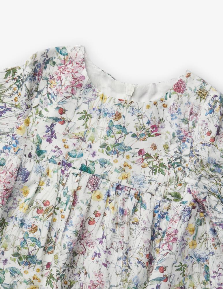 rinascente Tartine et chocolat Robe a manches dress - Green