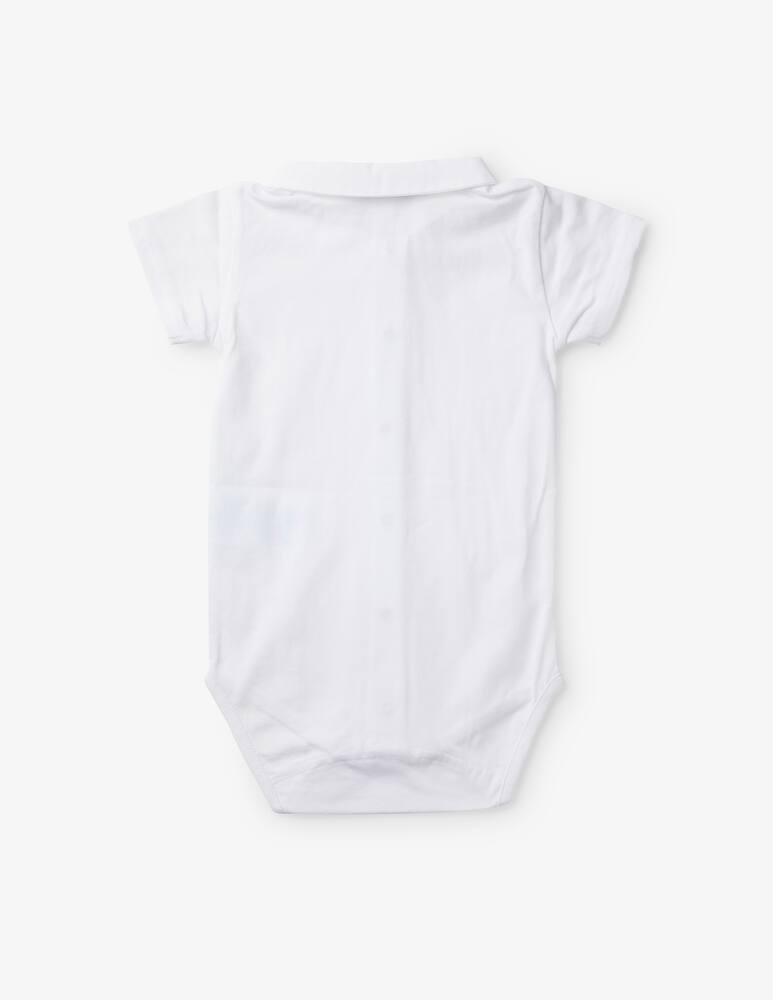 rinascente Tartine et chocolat Bodysuit polo chemise - White
