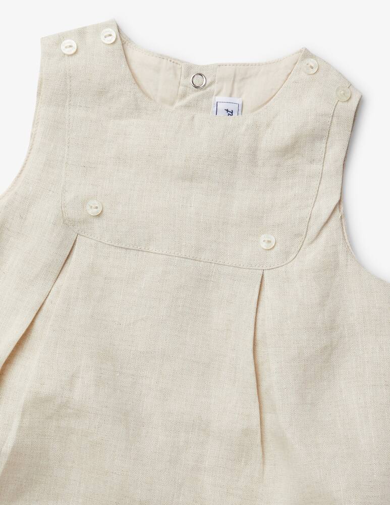 rinascente Tartine et chocolat Tutina in lino - Beige