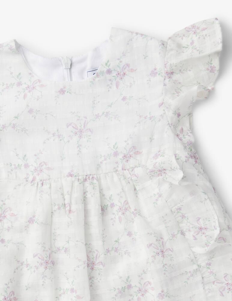 rinascente Tartine et chocolat Vestitino robe a manches - Bianco