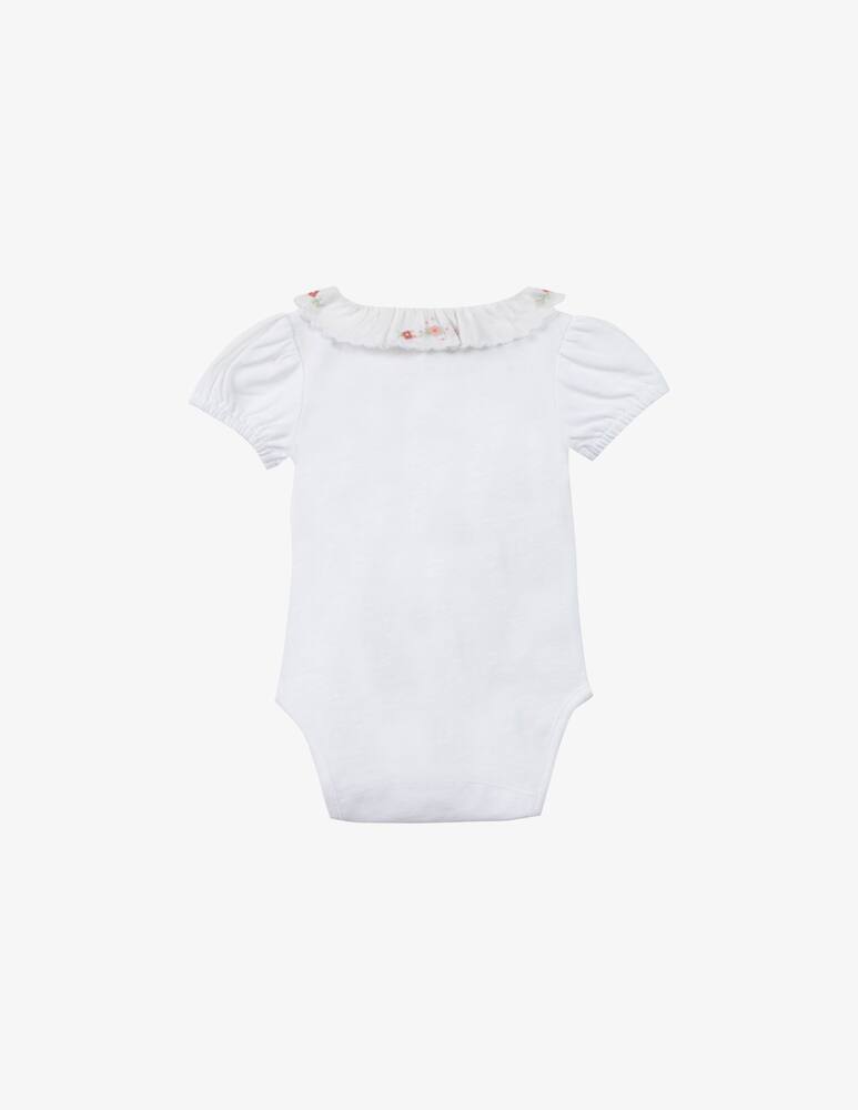 rinascente Tartine et chocolat Floral collar bodysuit