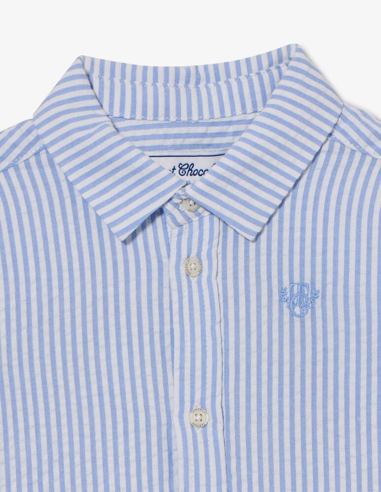 rinascente Tartine et chocolat Camicia a righe in cotone