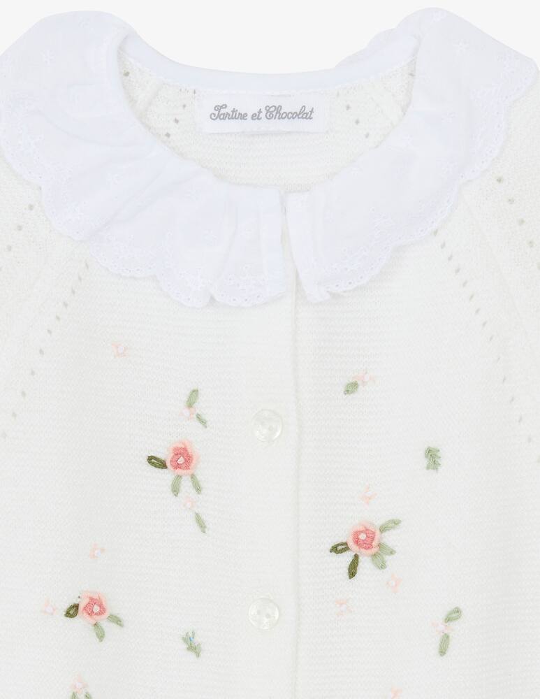 rinascente Tartine et chocolat Tutina lunga ricamata