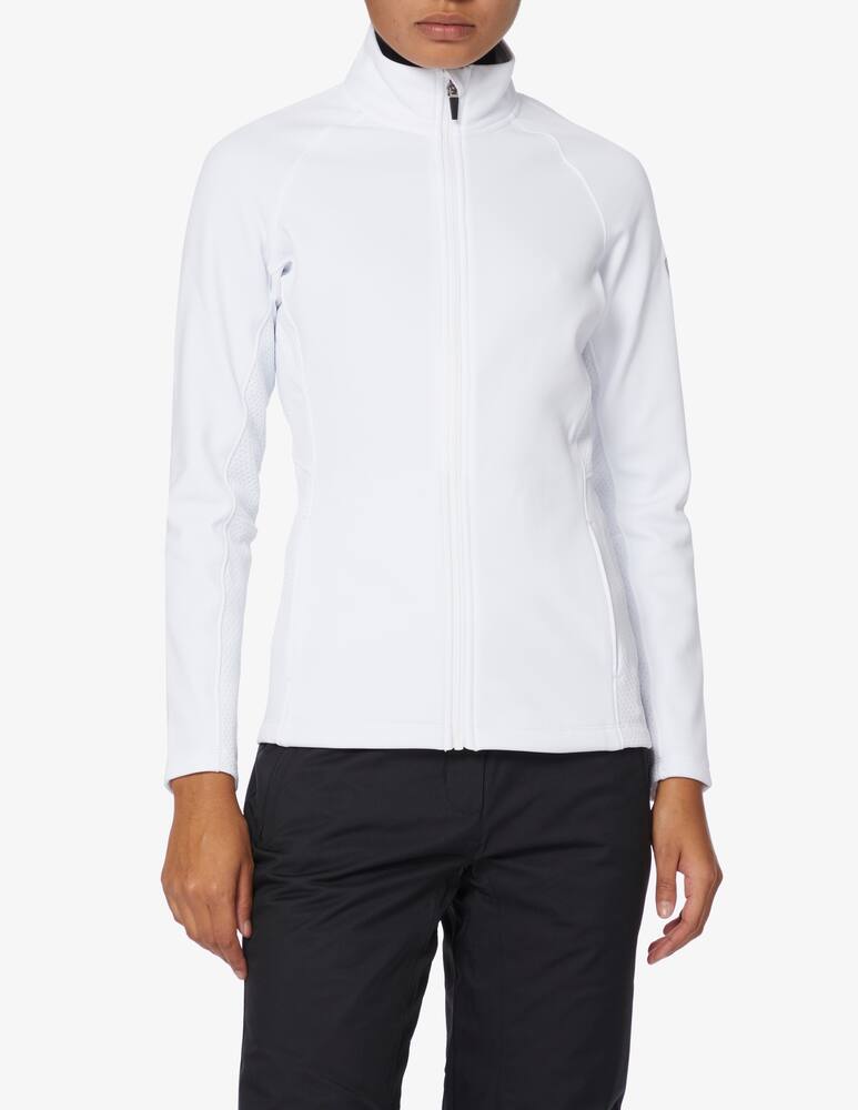 rinascente Rossignol Felpa con zip Classique Clim - Bianco