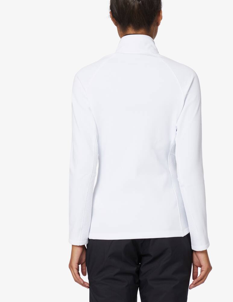 rinascente Rossignol Felpa con zip Classique Clim - Bianco