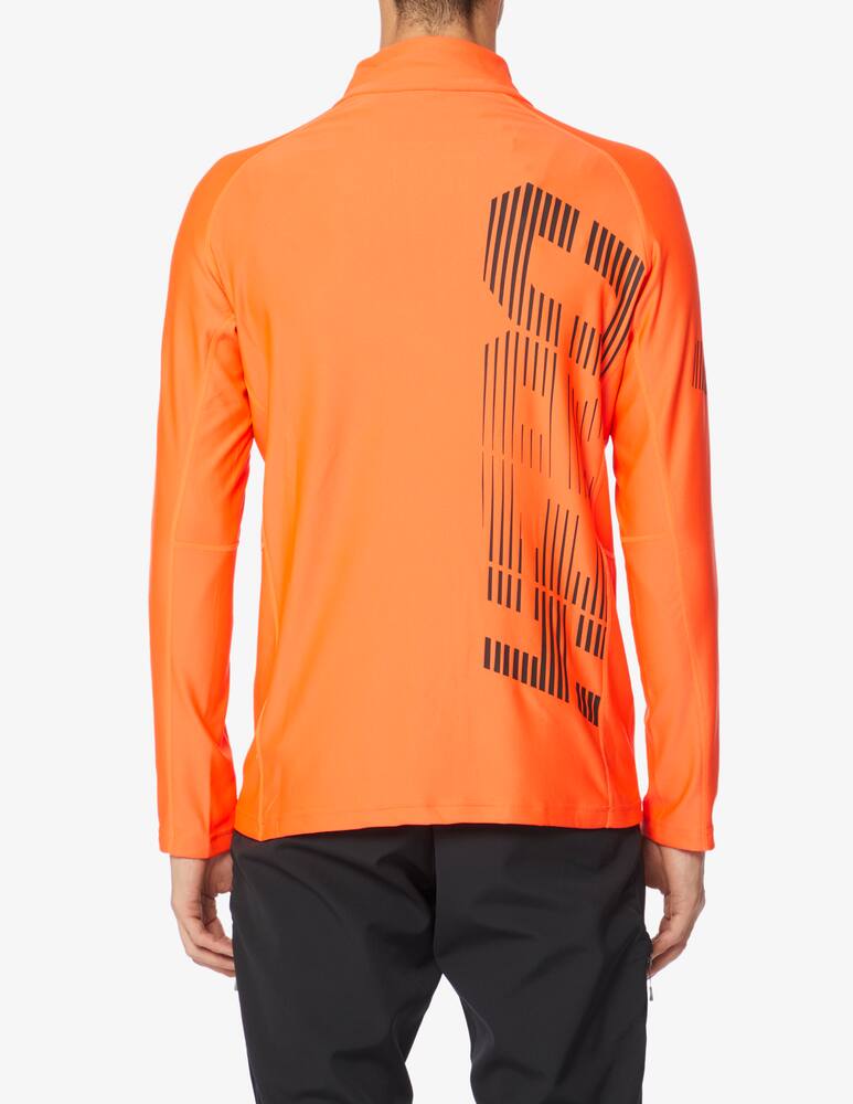 Rossignol Classique hero mzip sweater - Orange - picture 3 Rossignol Classique hero mzip sweater - Orange - picture 3