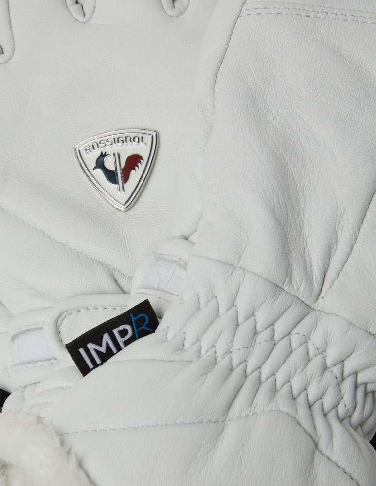 rinascente Rossignol Select waterproof leather ski gloves