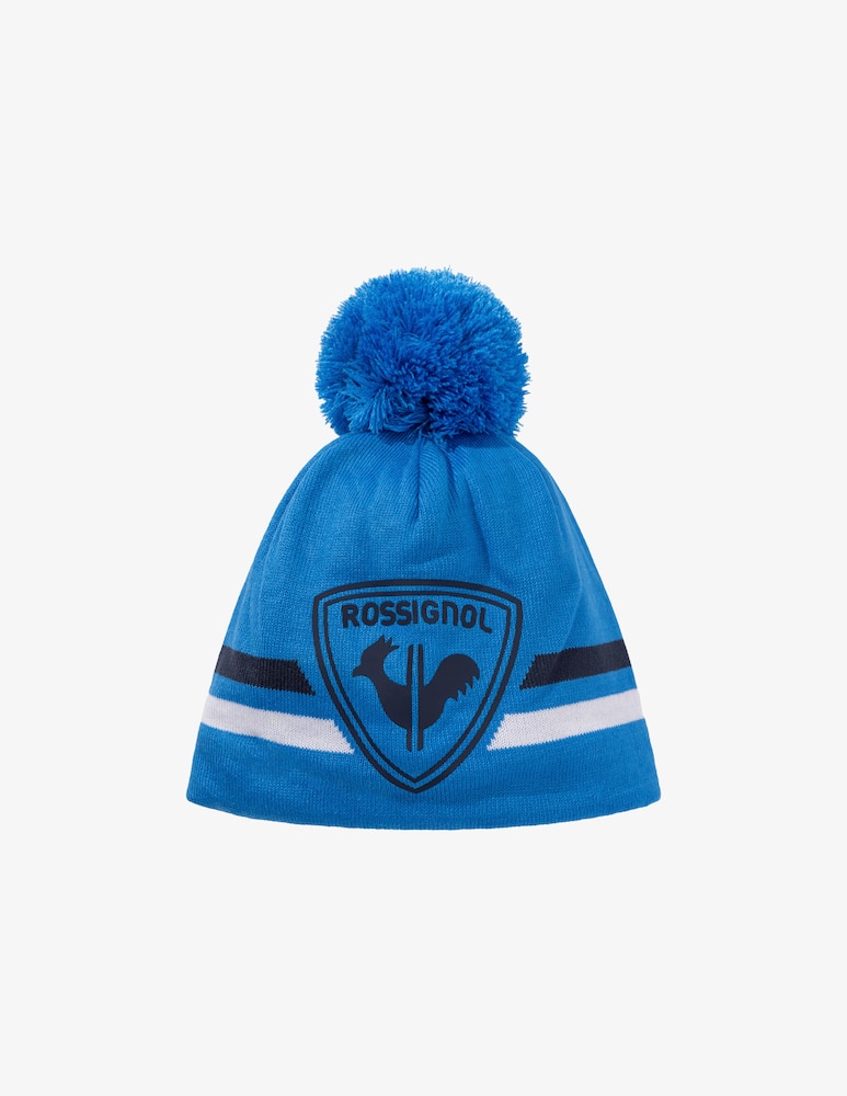 rinascente Rossignol Rooster knit pom hat