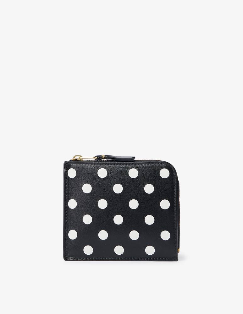 Comme des Garçons Portafoglio zip a pois - immagine 1 Comme des Garçons Portafoglio zip a pois - immagine 1