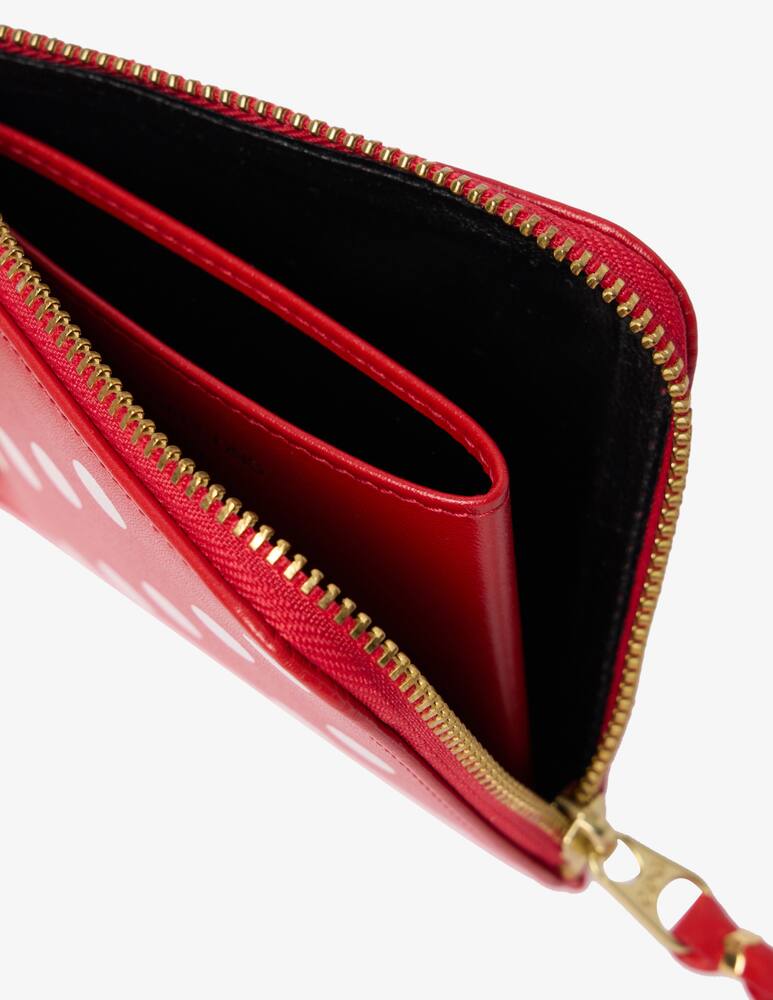 rinascente Comme des Garçons Polka dot zip wallet