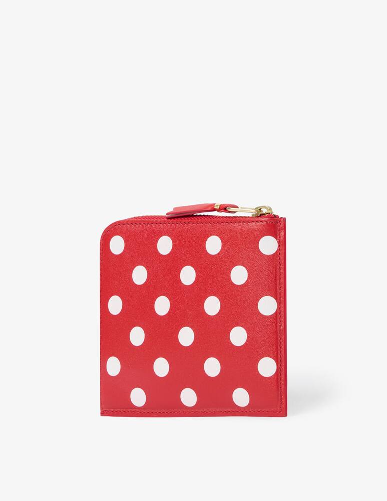 rinascente Comme des Garçons Polka dot zip wallet