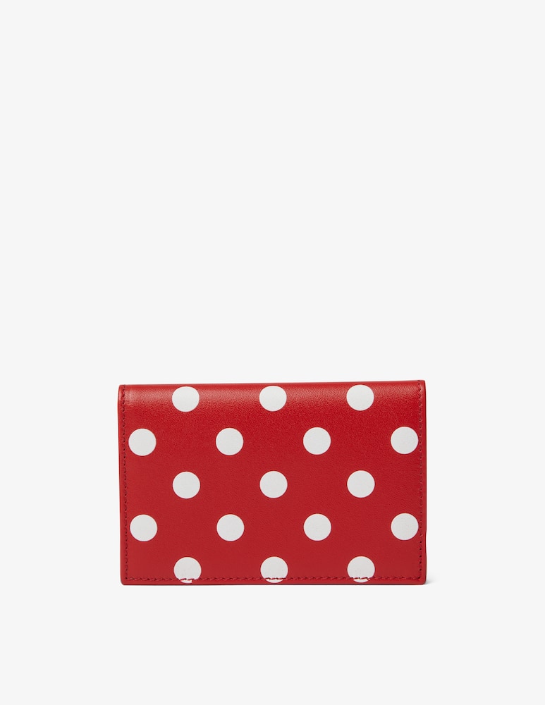 Comme des Garçons Portacarte a pois in pelle - immagine 3 Comme des Garçons Portacarte a pois in pelle - immagine 3