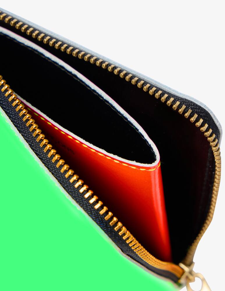 rinascente Comme des Garçons Zip wallet super fluo