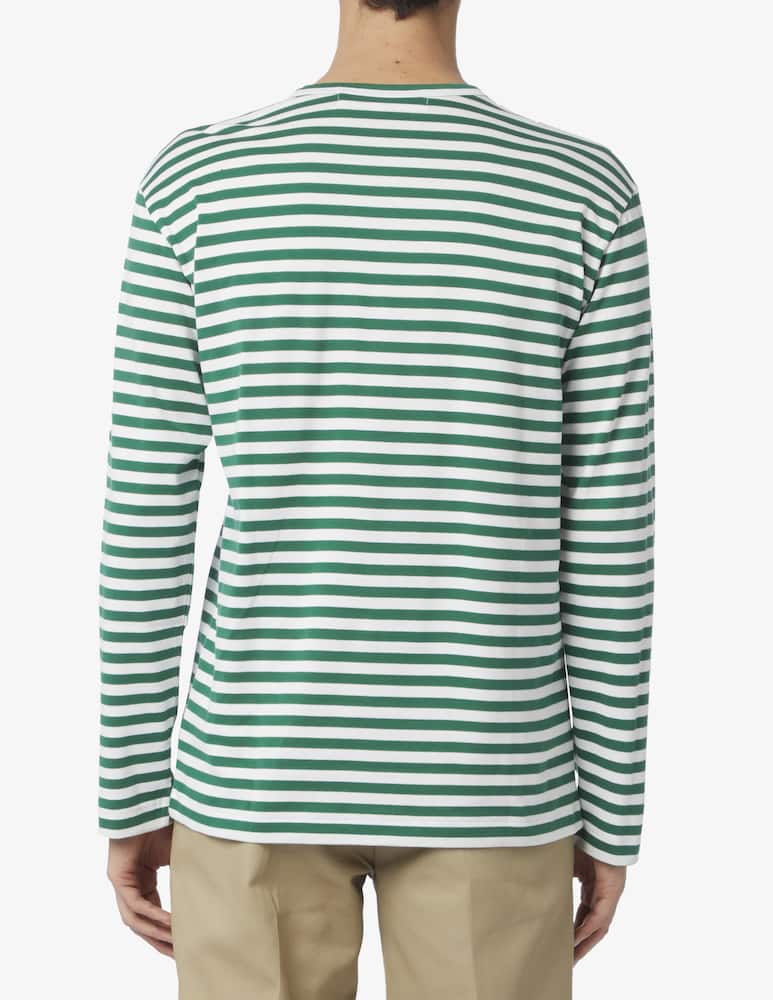 Comme des Garçons Play Maglietta maniche lunghe a righe - immagine 3 Comme des Garçons Play Maglietta maniche lunghe a righe - immagine 3