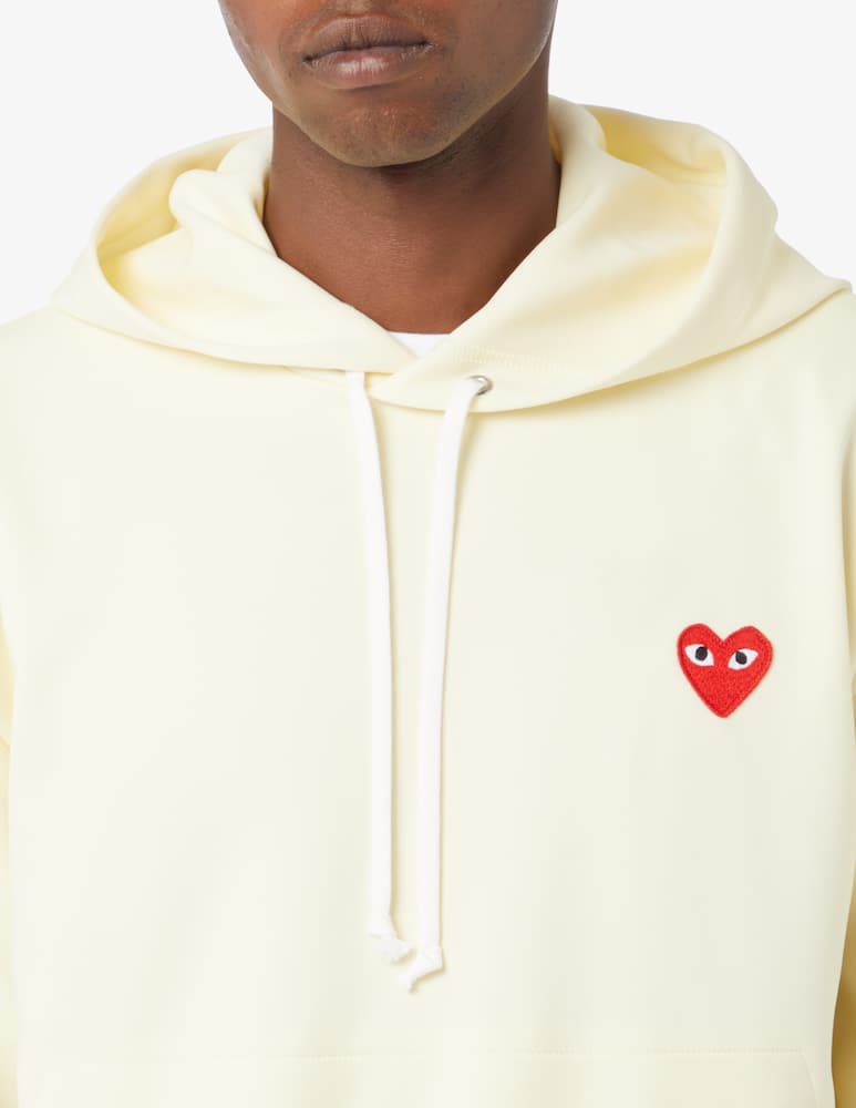 Comme des Garçons Play Felpa con cappuccio kangaroo - immagine 4 Comme des Garçons Play Felpa con cappuccio kangaroo - immagine 4