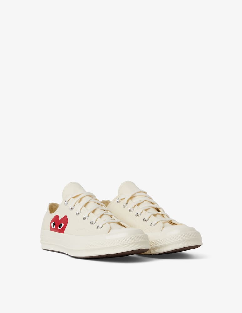rinascente Comme des Garçons Play Cdg play x converse low sneakers 