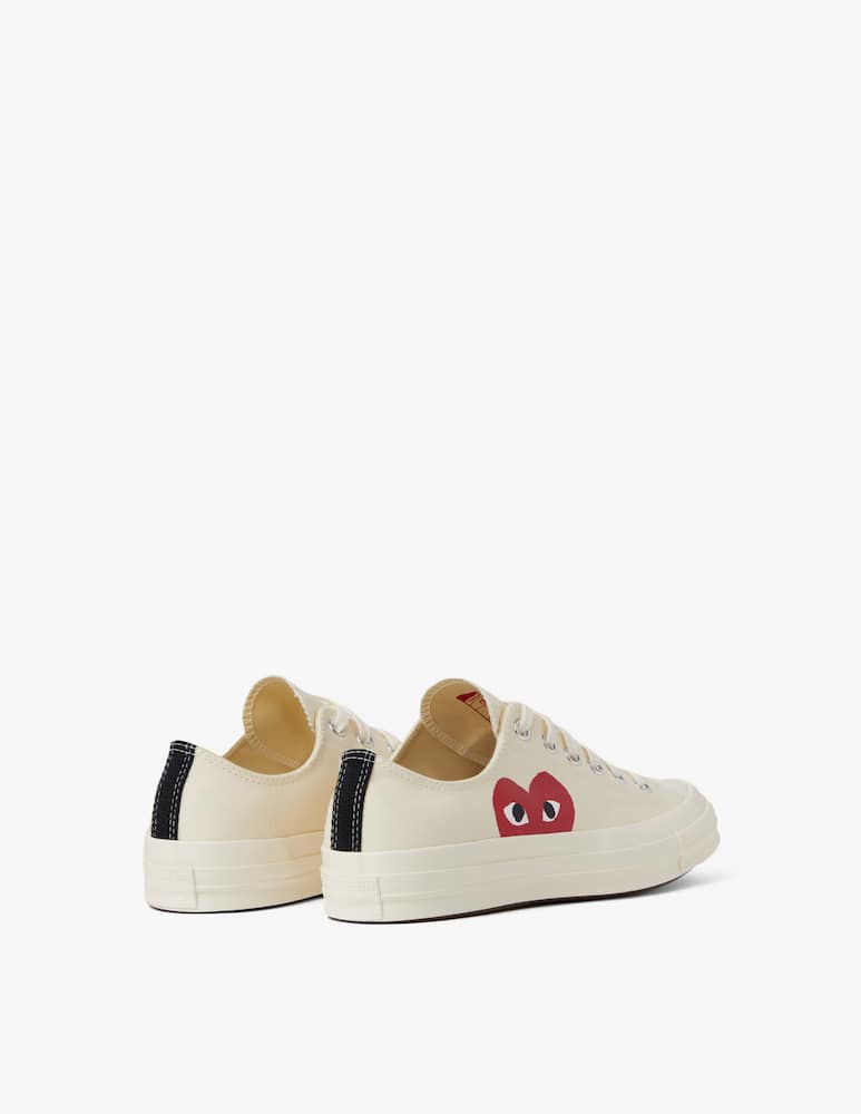 rinascente Comme des Garçons Play Cdg play x converse low sneakers 