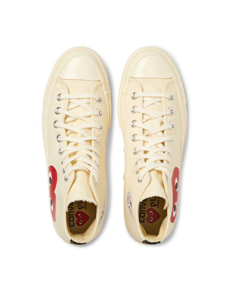 rinascente Comme des Garçons Play Sneakers alte converse x cdg play 