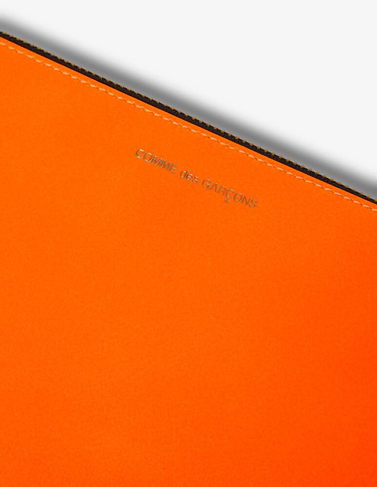 rinascente Comme des Garçons Super fluo leather line wallet