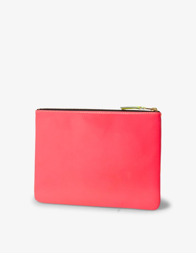 rinascente Comme des Garçons Super fluo leather line wallet