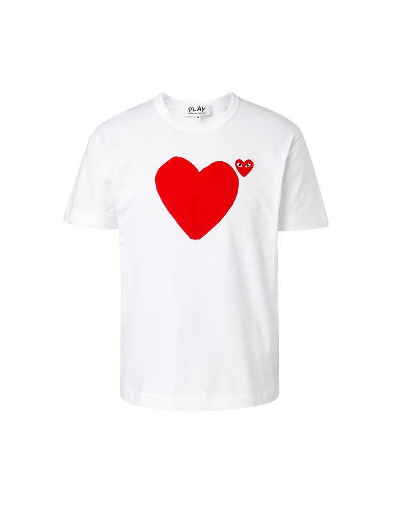 rinascente Comme des Garçons Play Play t-shirt - white