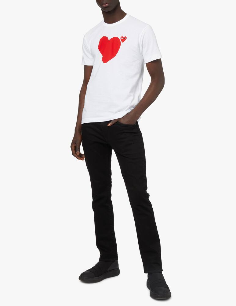 rinascente Comme des Garçons Play Play t-shirt - white