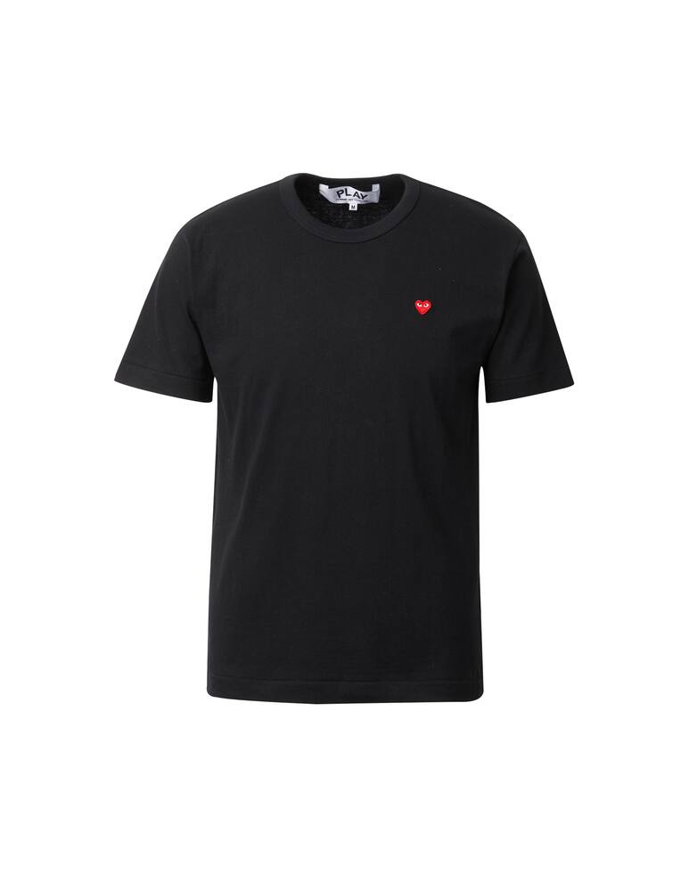 rinascente Comme des Garçons Play Maglietta girocollo play cuore rosso - nero