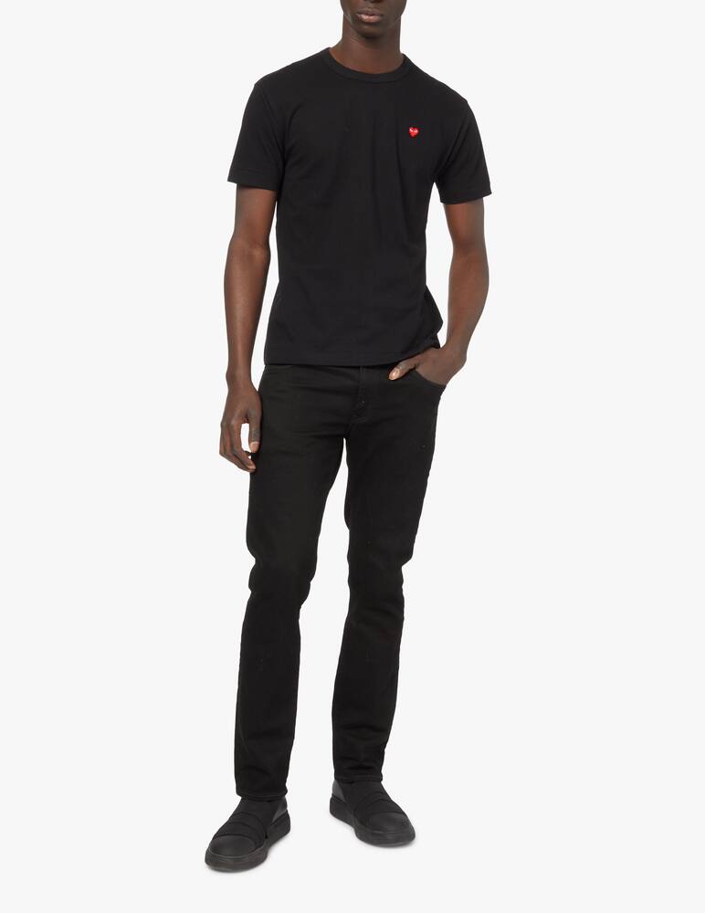 Comme des Garçons Play T-shirt play red heart - black - picture 2 Comme des Garçons Play T-shirt play red heart - black - picture 2