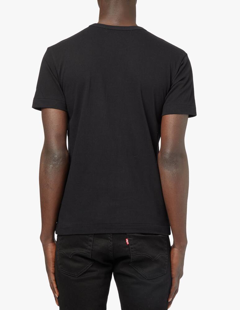 rinascente Comme des Garçons Play Maglietta girocollo play cuore rosso - nero