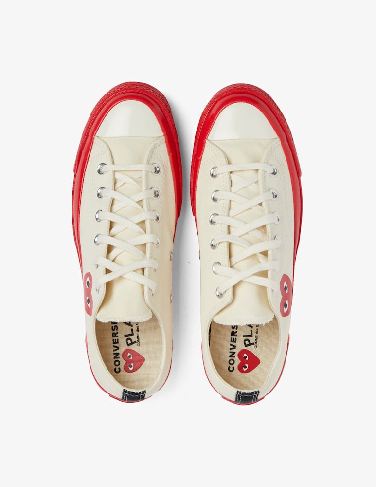Comme des Garçons Play Sneakers basse cdg play x converse  - immagine 3
