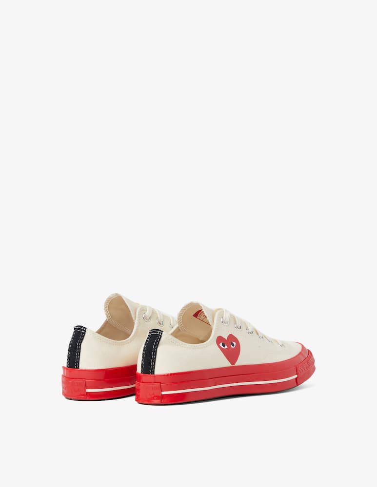 Comme des Garçons Play Sneakers basse cdg play x converse  - immagine 4