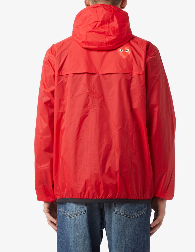 Comme des Garçons Play Felpa con cappuccio k-way x play - immagine 3 Comme des Garçons Play Felpa con cappuccio k-way x play - immagine 3