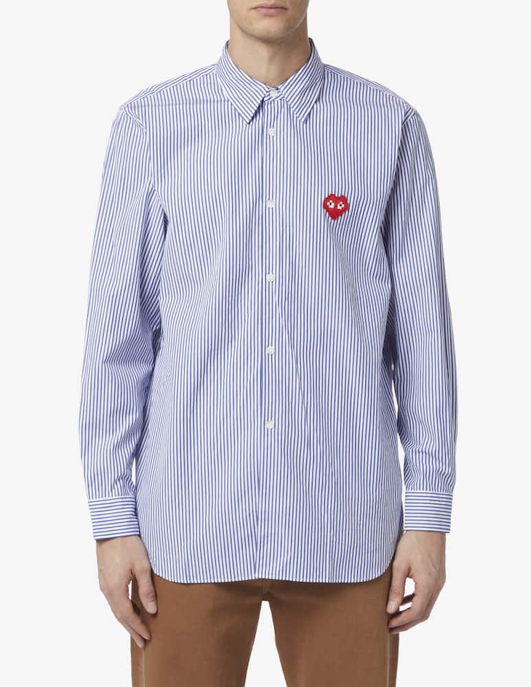 Comme des Garçons Play Camicia a righe - immagine 1 Comme des Garçons Play Camicia a righe - immagine 1