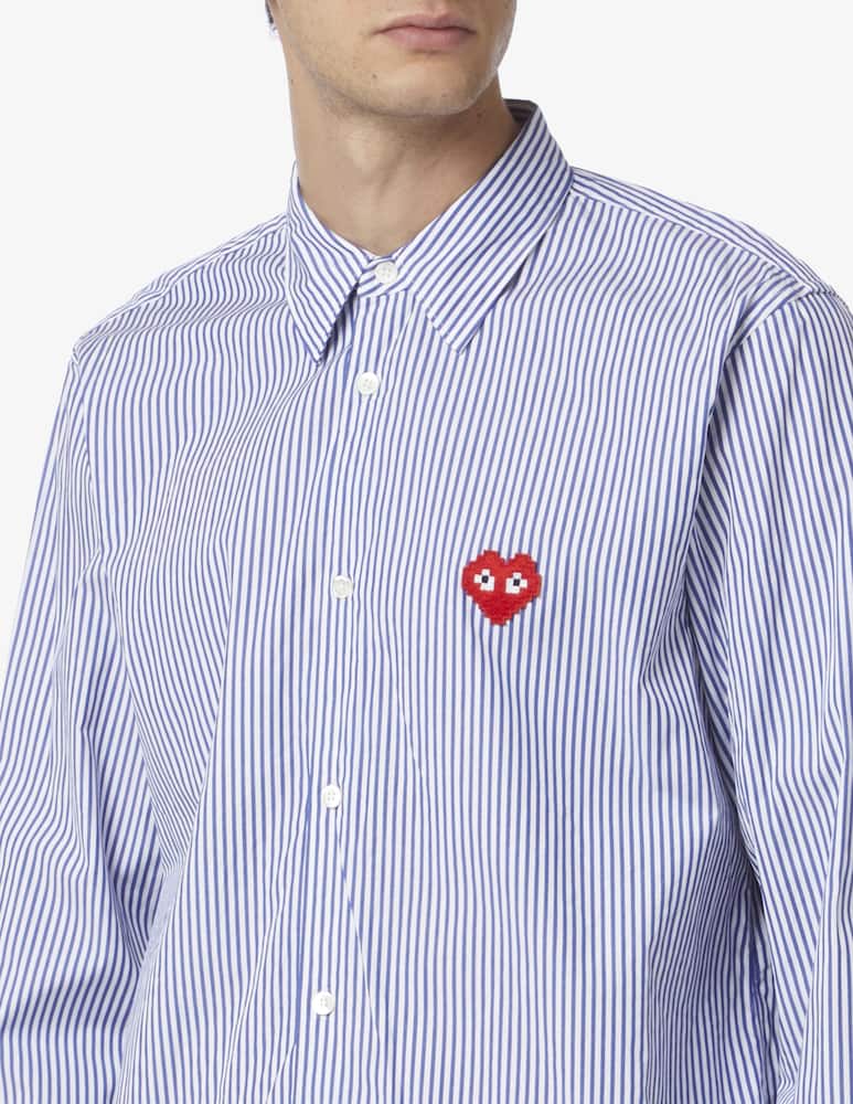 Comme des Garçons Play Camicia a righe - immagine 4 Comme des Garçons Play Camicia a righe - immagine 4