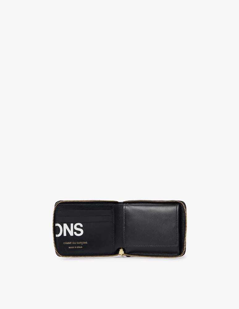 Comme des Garçons Zip wallet classic logo - picture 2