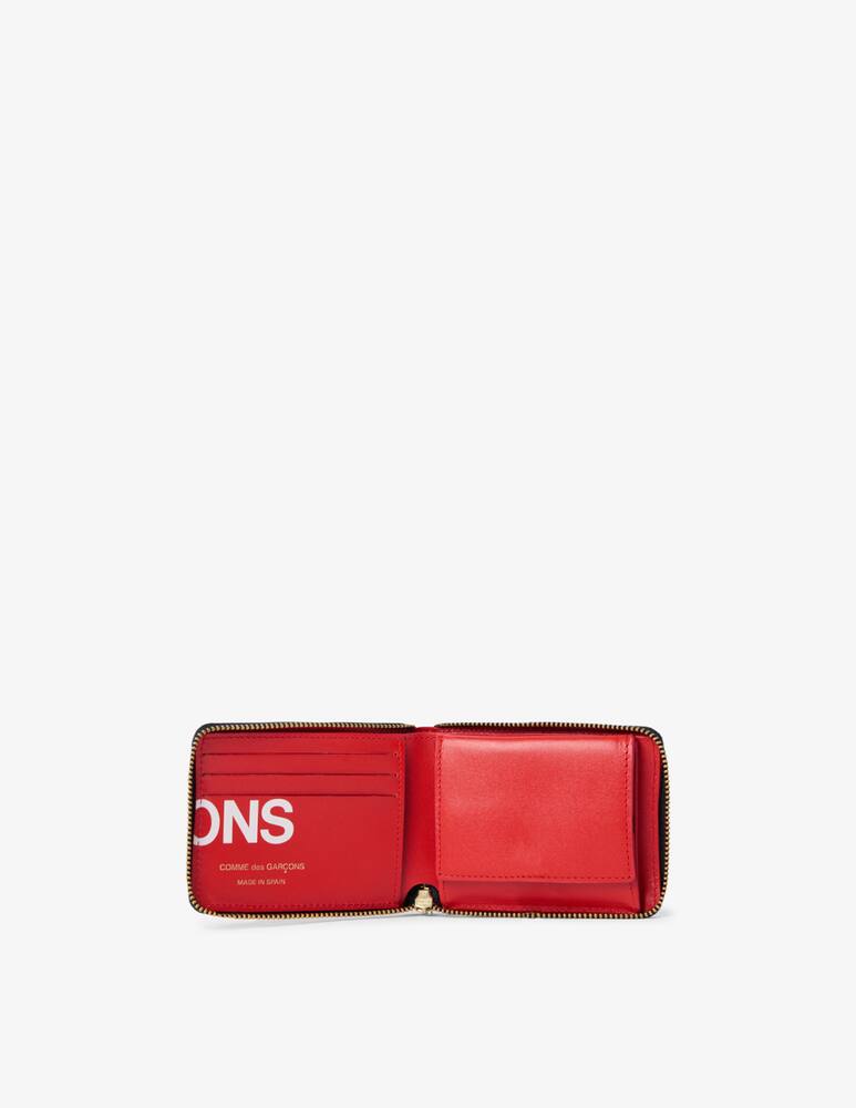 rinascente Comme des Garçons Zip wallet huge logo