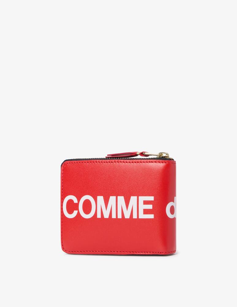 rinascente Comme des Garçons Zip wallet huge logo