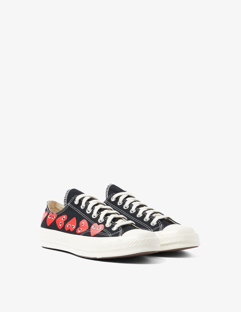 Comme des Garçons Play Sneakers multi heart ct70 - immagine 2