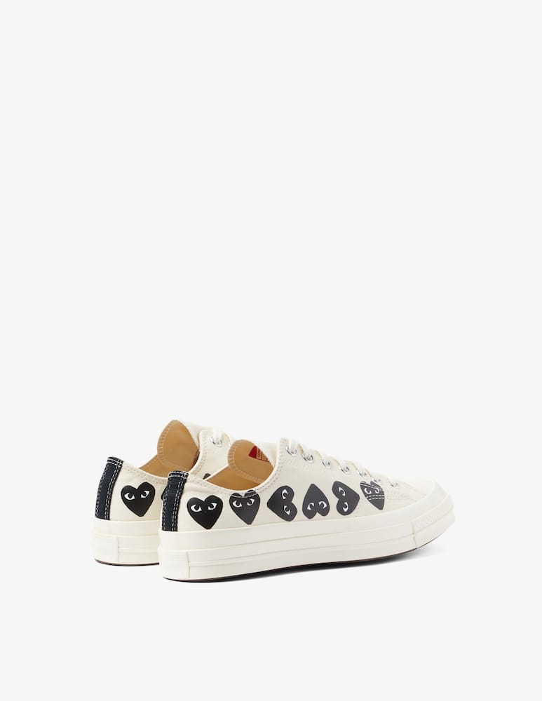 Comme des Garçons Play Sneakers multi heart ct70 - immagine 4
