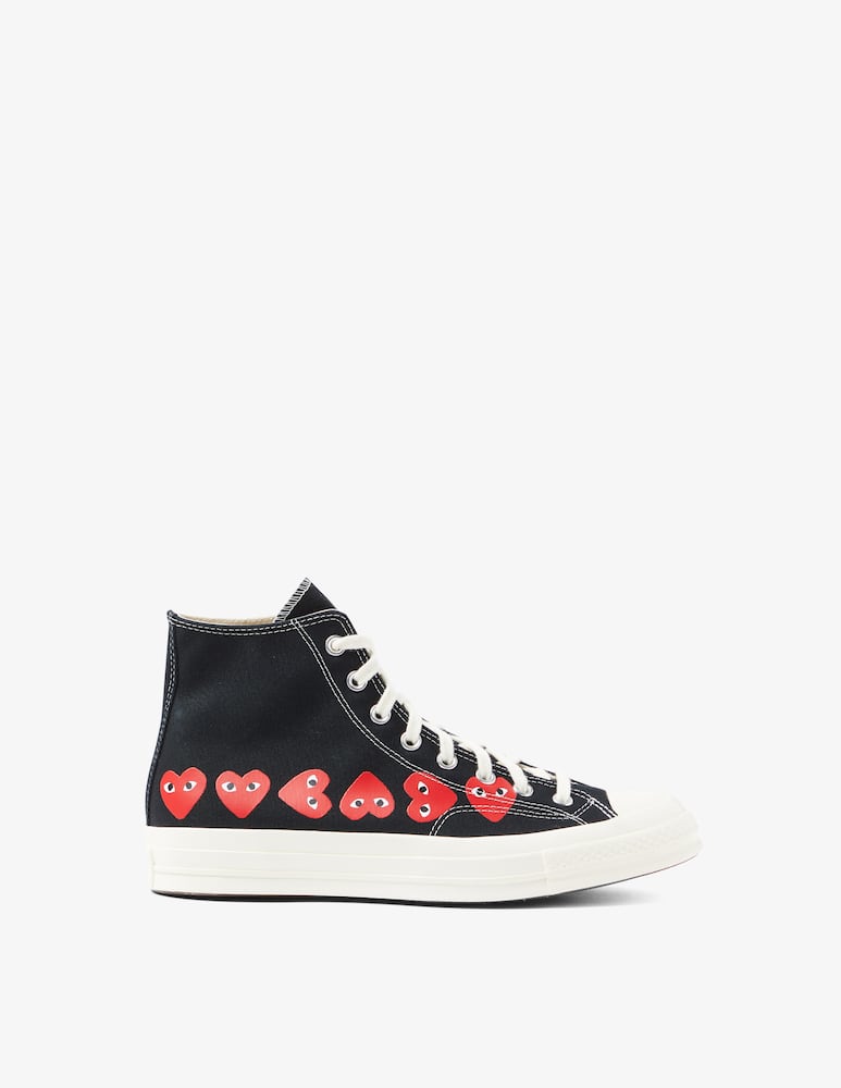 Comme des Garçons Play Sneakers multi heart ct70 hi top - immagine 1 Comme des Garçons Play Sneakers multi heart ct70 hi top - immagine 1