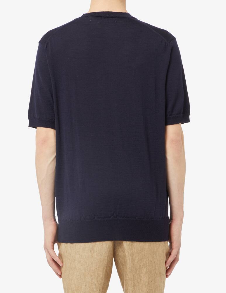 rinascente Comme des Garçons Play Sweater red emblem knit