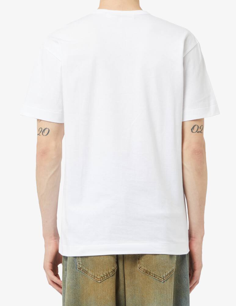 rinascente Comme des Garçons Play T-shirt doppio cuore pois