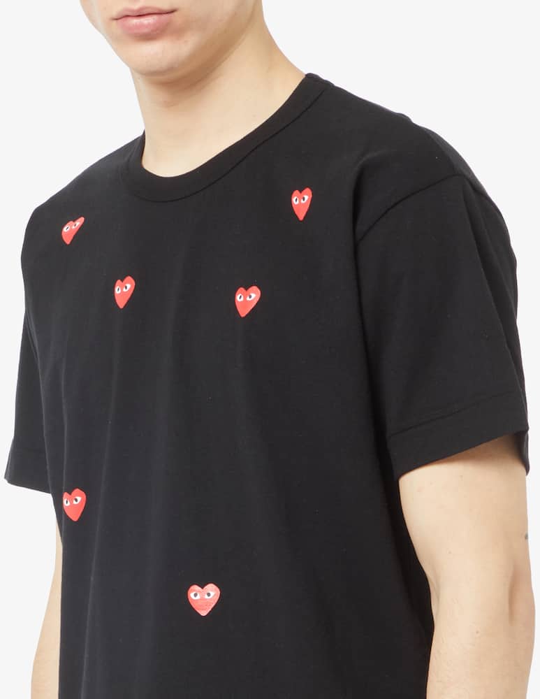 Comme des Garçons Play Maglietta multi-cuoricini - immagine 4 Comme des Garçons Play Maglietta multi-cuoricini - immagine 4