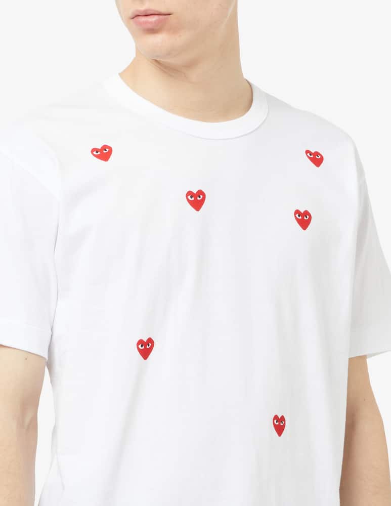 Comme des Garçons Play Maglietta multi-cuoricini - immagine 4 Comme des Garçons Play Maglietta multi-cuoricini - immagine 4