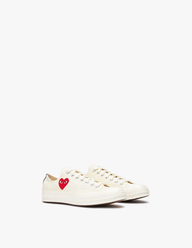 Comme des Garçons Play Sneakers ct70 low top small red heart - immagine 2 Comme des Garçons Play Sneakers ct70 low top small red heart - immagine 2