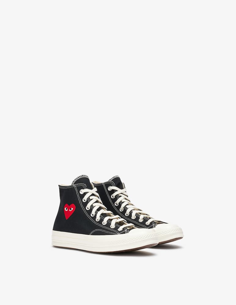 Comme des Garçons Play Sneakers ct70 hi top small red heart - immagine 2 Comme des Garçons Play Sneakers ct70 hi top small red heart - immagine 2