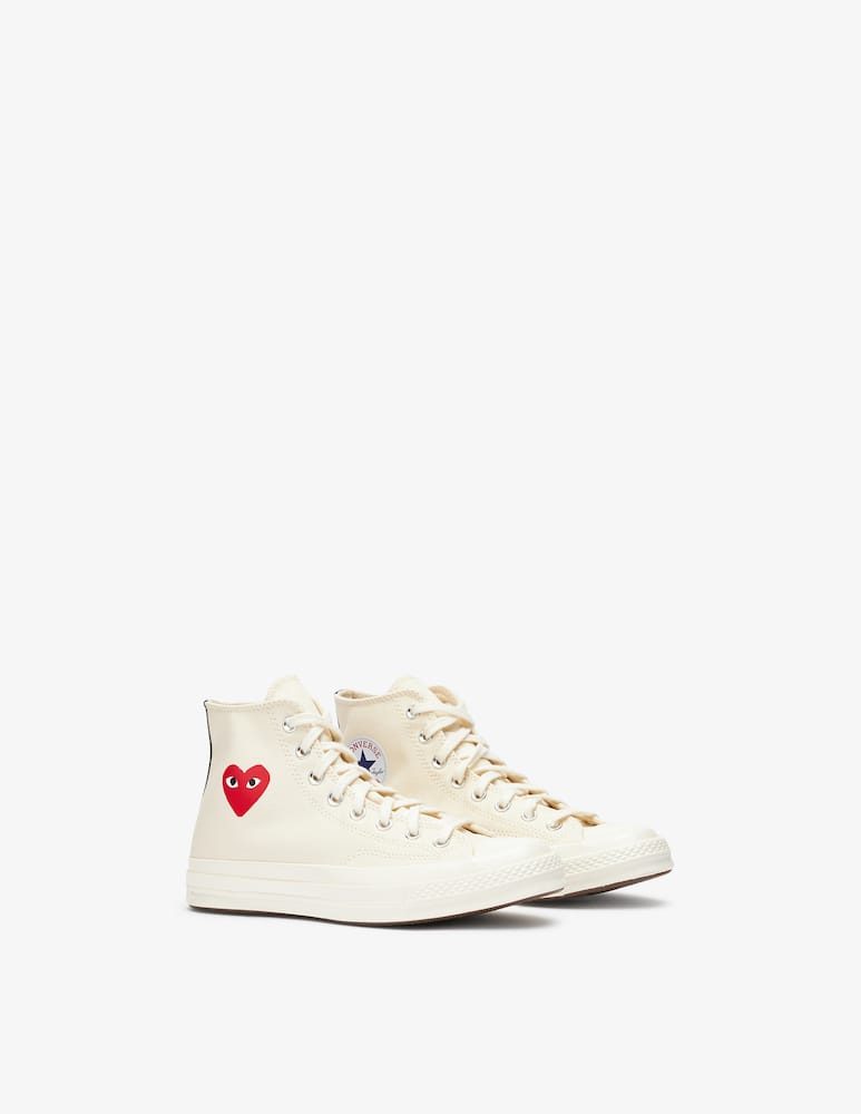 rinascente Comme des Garçons Play Sneakers ct70 hi top small red heart