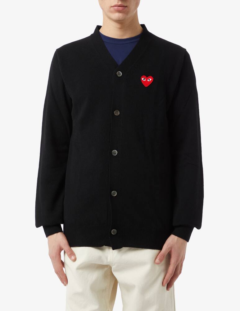 Comme des Garçons Play Knitted cardigan - picture 1 Comme des Garçons Play Knitted cardigan - picture 1